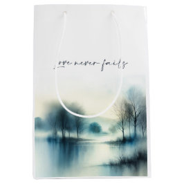 Love never fails mittlere geschenktüte