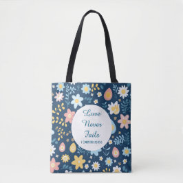 Love Never Fails Tote Bag Tasche