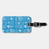 Love Notes from the Sea Seashell Ocean Beach Gepäckanhänger (Vorderseite horizontal)