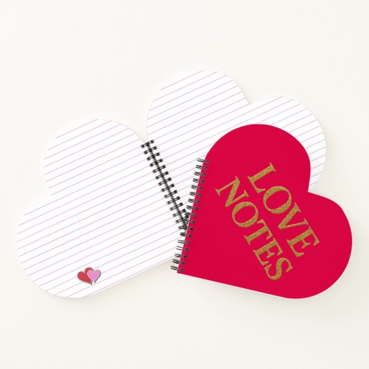 Love notes notebook. notizblock (Innenseite)
