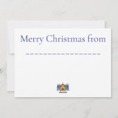 Love of God Feiertagskarte (Rückseite)