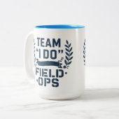 Love On The Itinerary | Halloween Gifts Zweifarbige Tasse (Vorderseite Links)