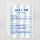 Love on the Lake Bachelorette Einladung (Rückseite)