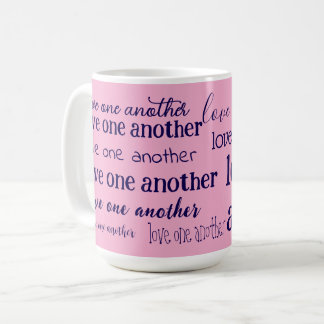 Love one another coffee mug kaffeetasse