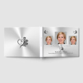 Love One, Heart and Rose - Condolence Book Gästebuch (Voll)