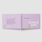 Love One Memorial Service Gästebuch (Voll)