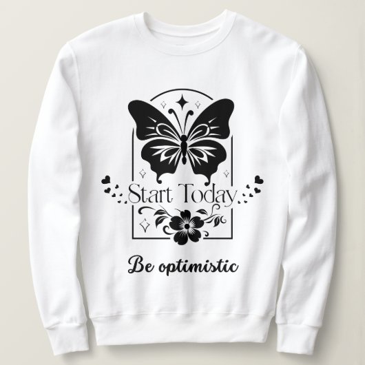 Love optim T-Shirt Sweatshirt (Design vorne)