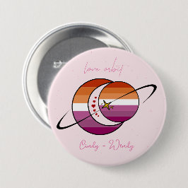 Love Orbit Universum Sonne & Mond Sonnenuntergang Button
