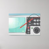 Love-Oszilloskop Leinwanddruck (Vorderseite)