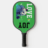 LOVE × PANDA - Custom Pickleball Schläger (Vorderseite)
