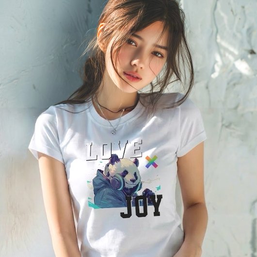 LOVE × PANDA - Custom T-Shirt
