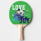 LOVE × PANDA - Custom Tischtennis Schläger (Vorderseite)