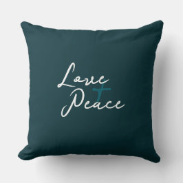 Love & Peace Accent Pillow Kissen