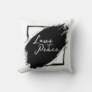 Love & Peace Poster & Drucke Kissen