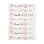 Love Peony Blume UAWG Wraparound Label (Bogen)