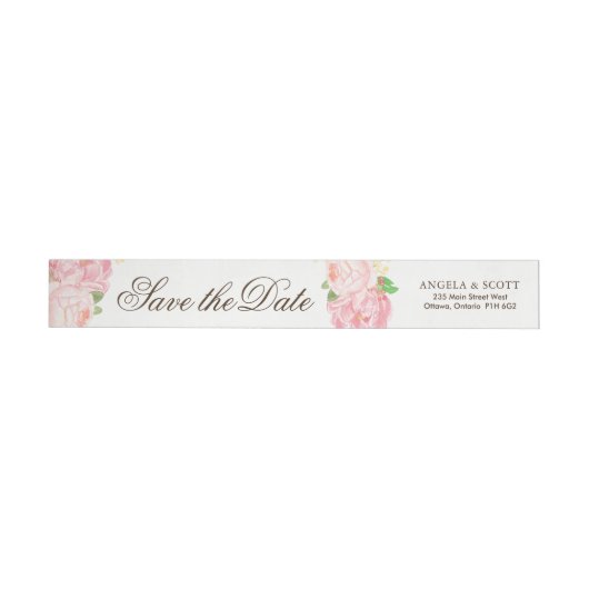 Love Peony Blume UAWG Wraparound Label (Person)