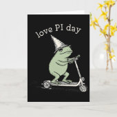 Love Pi Day Math Teacher Algebra Grade Teacher T F Karte (Gelbe Blume)