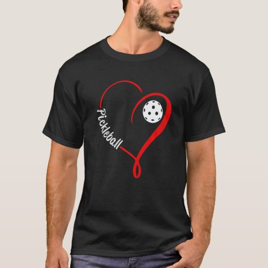 Love Pickleball I love pickleball cute pickleball  T-Shirt (Vorderseite)