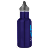 LOVE Pickleball-Wasserflasche mit individuellem Na Edelstahlflasche (Links)
