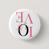 Love Pin Button —Valentine's Gift —Romantic Patche (Vorderseite)