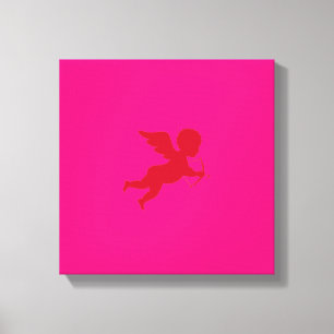 Love Pinch - Eingewickelte Leinwand / Cupid Cherub