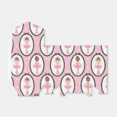 Love Pink Ballerina Geschenkschachtel (Ungefaltet)