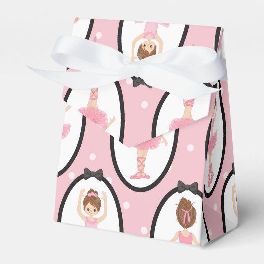 Love Pink Ballerina Geschenkschachtel (Vorderseite)