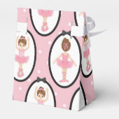 Love Pink Ballerina Geschenkschachtel (Rückseite)