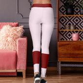 Love Pink Red Personalized Valentines Day Gifts Leggings