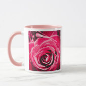 Love Pink Roses 11oz Two-Tone Mug Pink Tasse (Links)