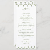 Love & Pizza | Whimsical Menu (Vorne/Hinten)