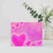 LOVE Post Card Feiertagspostkarte (Stehend Vorderseite)