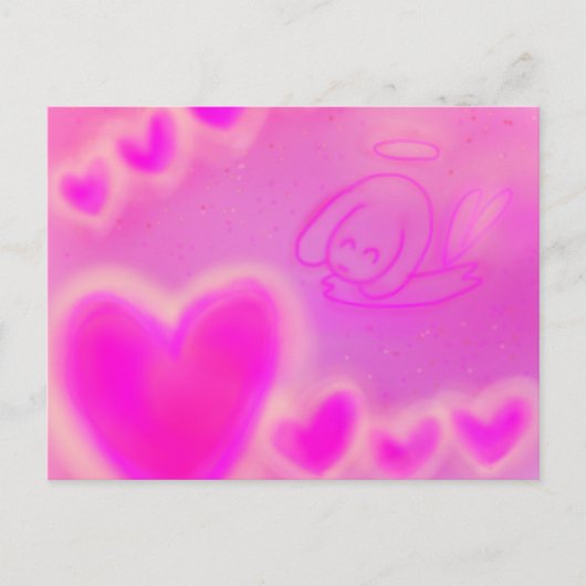 LOVE Post Card Feiertagspostkarte (Vorderseite)