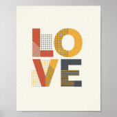 LOVE Poster - Inspirational Quote Wall Art | Gift (Vorne)