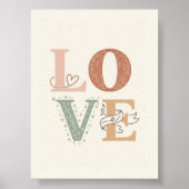 LOVE Poster | Quote Poster | Love Image | (Vorne)