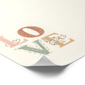 LOVE Poster | Quote Poster | Love Image | (Ecke)