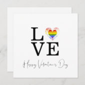 Love Pride Heart Happy Valentine's Day Script (Vorne/Hinten)