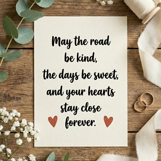 Love Quote Wedding Engagement Party Karte