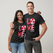 LOVE Radiology Heart Rad Tech Life Valentine's Day T-Shirt (Unisex)