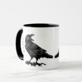 Love Raven Bird So Much Fun Quote Saying Mug Tasse (Vorderseite Links)