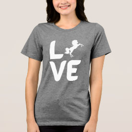 LOVE Rearing Horse Women’s Shirt – Bold Equestrian