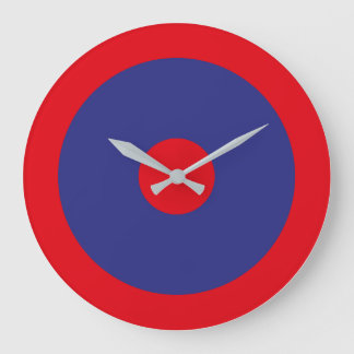 LOVE RED BLUE SPECIAL USA/EEUU by Masanser Große Wanduhr