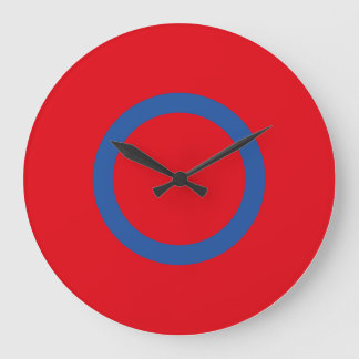 LOVE RED BLUE SPECIAL USA/EEUU by Masanser Große Wanduhr