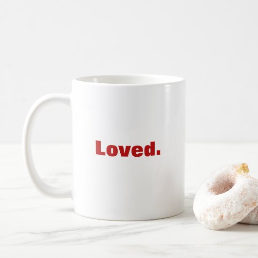 Love Red Coffee Tasse (Mit Donut)