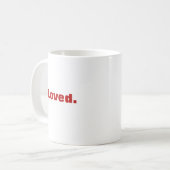 Love Red Coffee Tasse (Vorderseite Links)