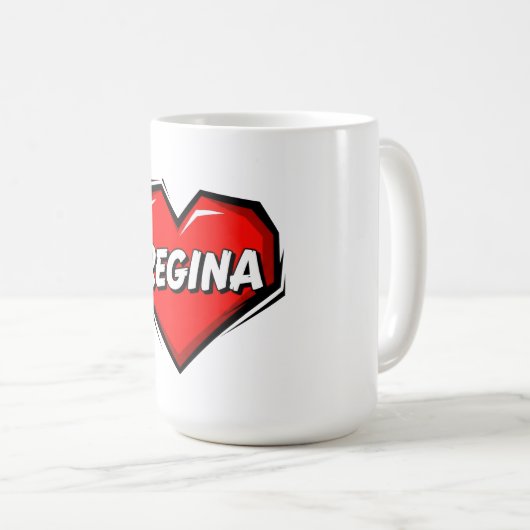 Love Regina Kaffeetasse (VorderseiteRechts)