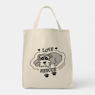 Love Rescue - Grocery Tragetasche