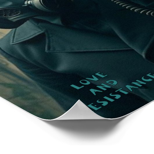 LOVE & RESISTANCE Kafka Romantics Modern Graphic 2 Poster (Ecke)