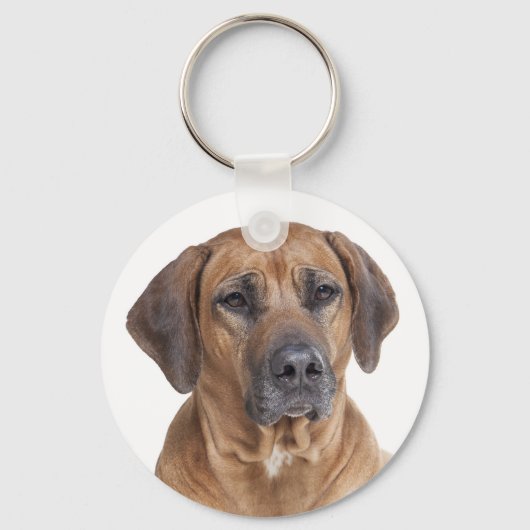 Love Rhodesian Ridgeback Puppy Dog Keychain Schlüsselanhänger (Vorderseite)