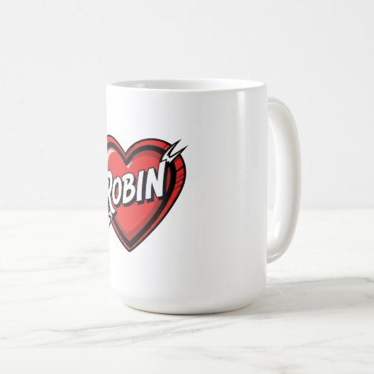 Love Robin Kaffeetasse (VorderseiteRechts)